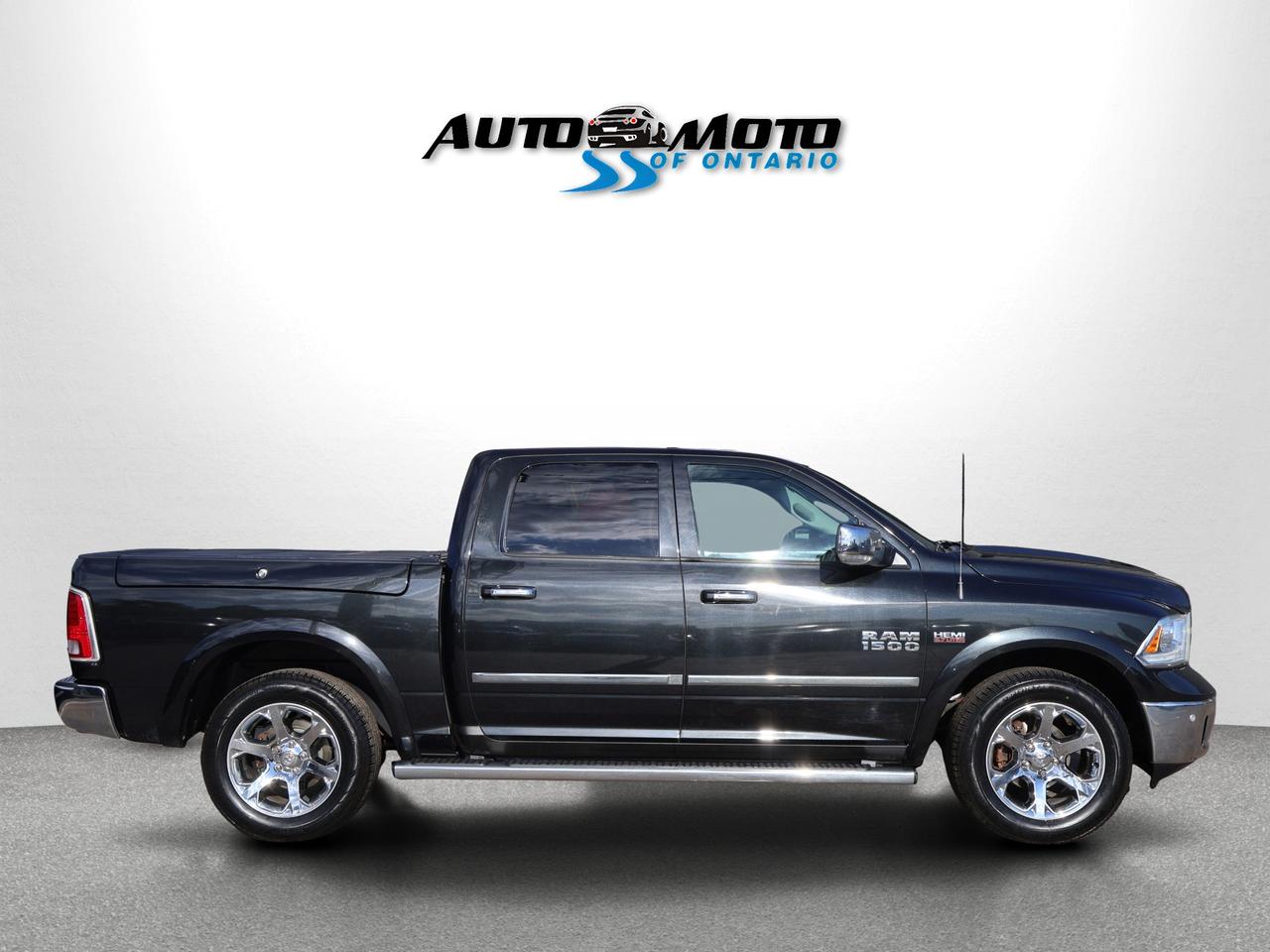 2017 RAM 1500 LARAMIE CERTIFIED *SERVICE HISTORY* CAMERA NAV BLUETOOTH LEATHER HEATED SEATS SUNROOF CRUISE ALLOYS Photo