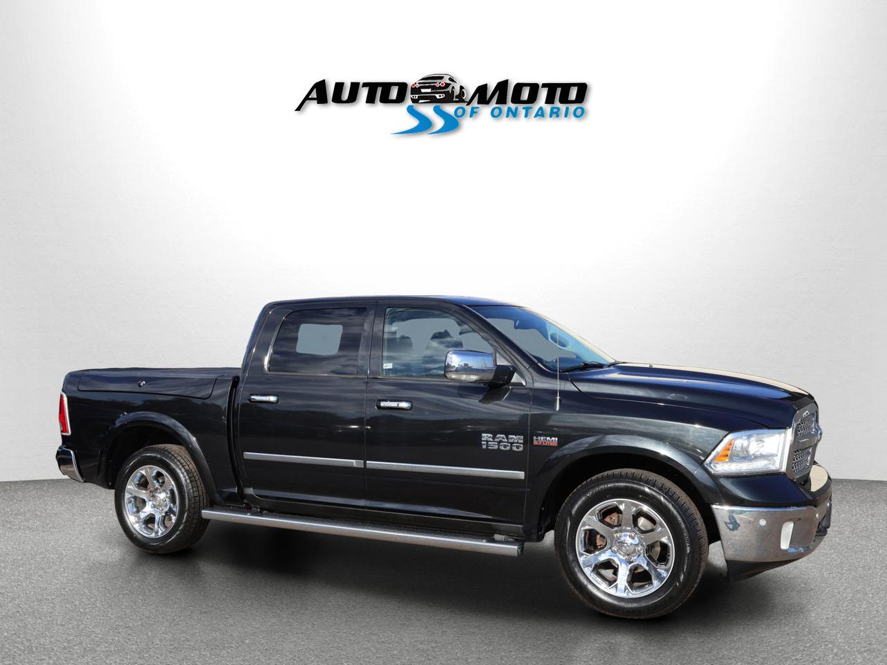 2017 RAM 1500 LARAMIE CERTIFIED *SERVICE HISTORY* CAMERA NAV BLUETOOTH LEATHER HEATED SEATS SUNROOF CRUISE ALLOYS Photo