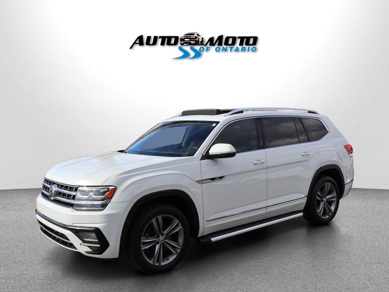 2018 Volkswagen Atlas EXECLINE R-LINE 4MOTION *VW MAINTAIN* CAMERA NAV BLUETOOTH LEATHER HEATED SEATS PANO ROOF CRUISE ALLOYS Photo