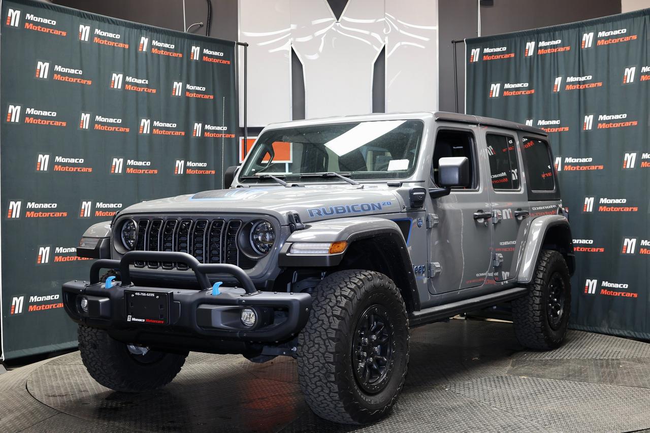 Gray 2023 Jeep Wrangler 4xe SUV / Crossover Four-Wheel Drive Automatic