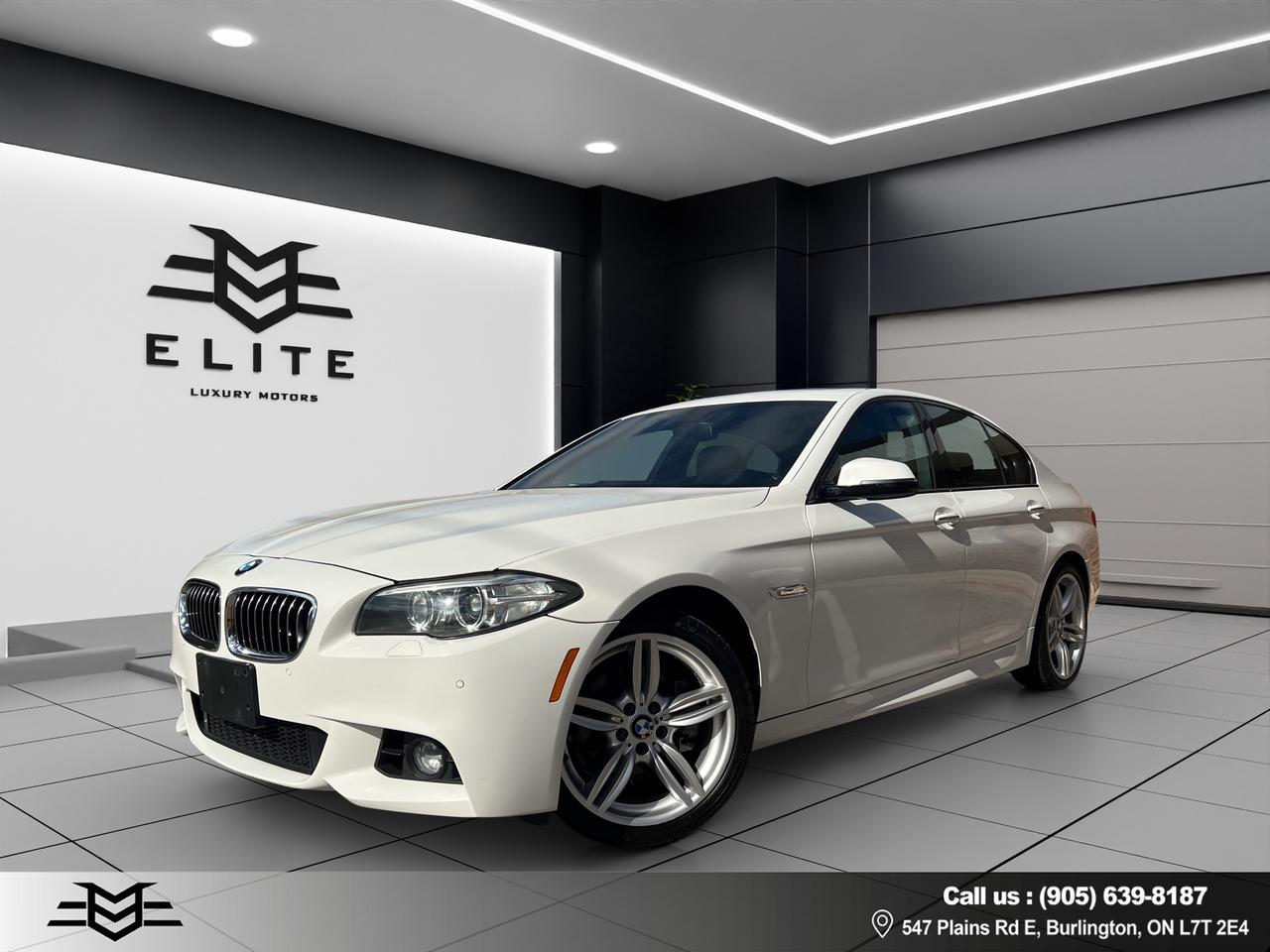 2016 BMW 5 Series 528i XDRIVE - M-SPORT PKG - AWD - LEATHER - SUNROOF !!! Photo2