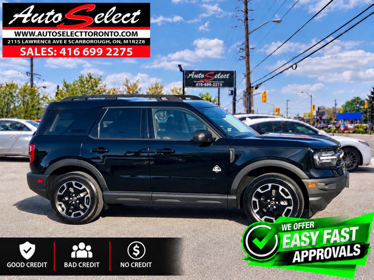2023 Ford Bronco Sport Outer Banks AWD - Sunroof - Apple Carplay - Android Auto Photo