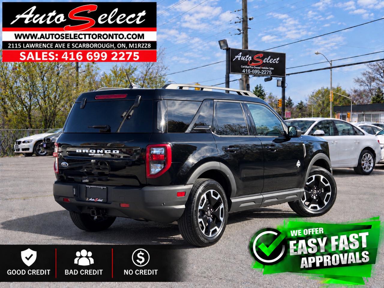 2023 Ford Bronco Sport Outer Banks AWD - Sunroof - Apple Carplay - Android Auto Photo
