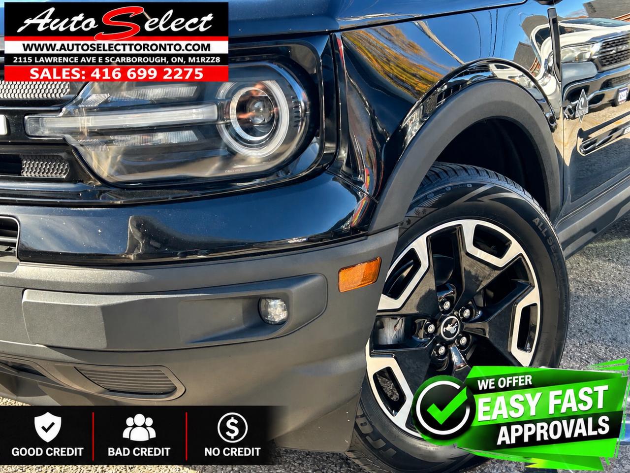 2023 Ford Bronco Sport Outer Banks AWD - Sunroof - Apple Carplay - Android Auto Photo