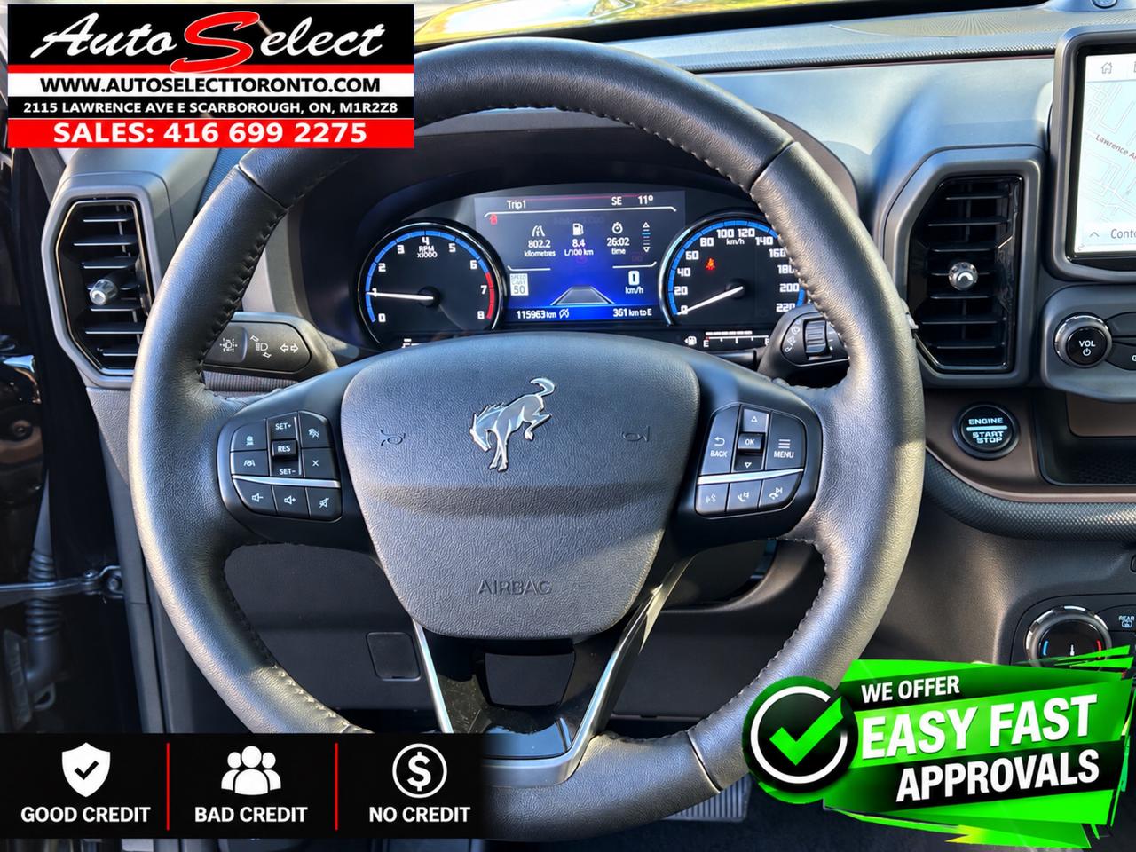 2023 Ford Bronco Sport Outer Banks AWD - Sunroof - Apple Carplay - Android Auto Photo