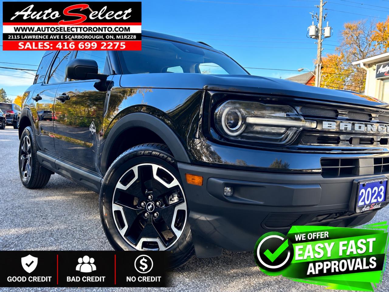 2023 Ford Bronco Sport Outer Banks AWD - Sunroof - Apple Carplay - Android Auto Photo