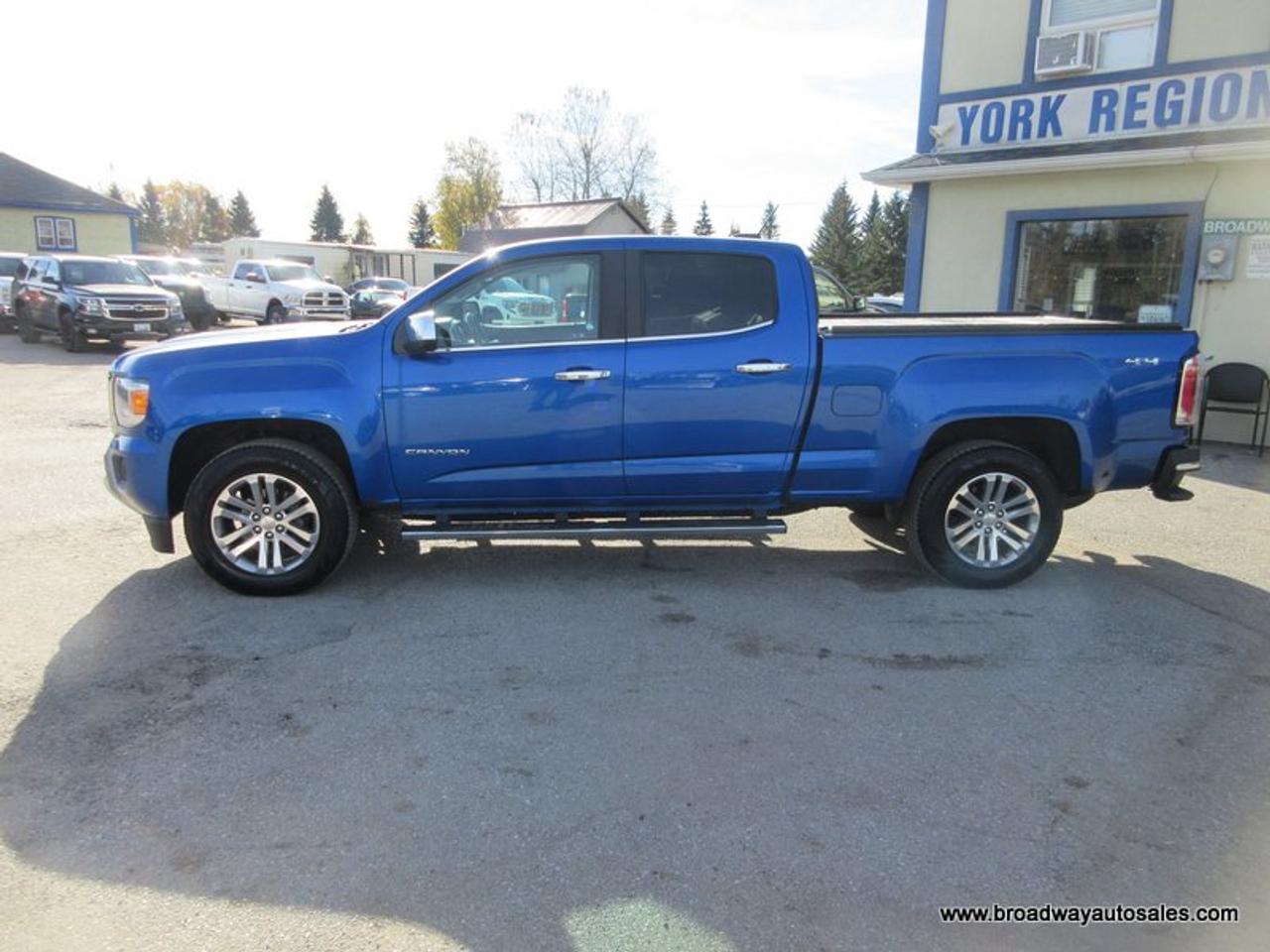 2018 GMC Canyon GREAT VALUE SLT-EDITION 5 PASSENGER 3.6L - V6.. 4X4.. CREW-CAB.. SHORTY.. LEATHER.. HEATED SEATS.. BACK-UP CAMERA.. BLUETOOTH SYSTEM.. Photo