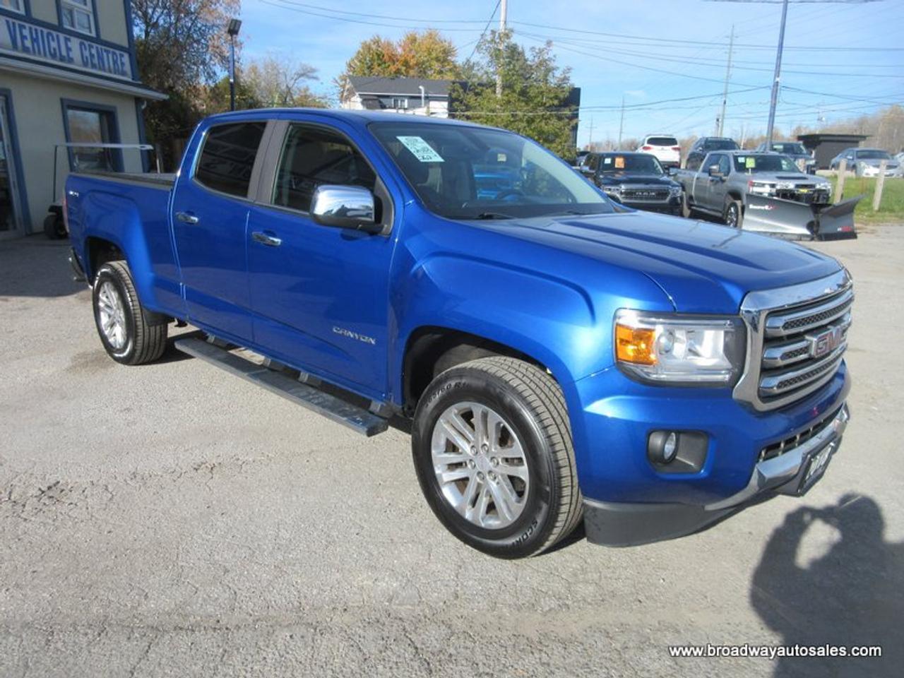 2018 GMC Canyon GREAT VALUE SLT-EDITION 5 PASSENGER 3.6L - V6.. 4X4.. CREW-CAB.. SHORTY.. LEATHER.. HEATED SEATS.. BACK-UP CAMERA.. BLUETOOTH SYSTEM.. Photo