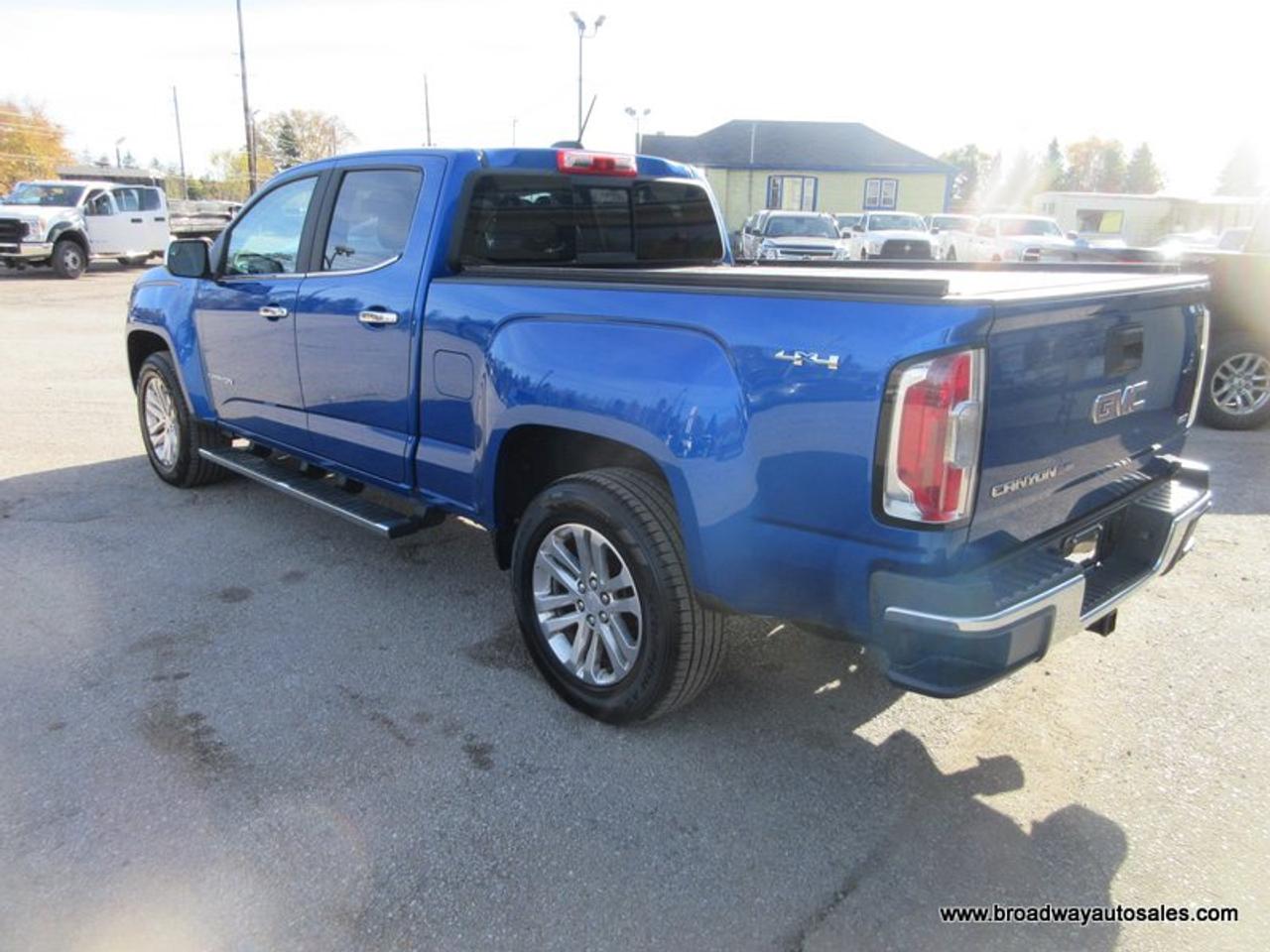 2018 GMC Canyon GREAT VALUE SLT-EDITION 5 PASSENGER 3.6L - V6.. 4X4.. CREW-CAB.. SHORTY.. LEATHER.. HEATED SEATS.. BACK-UP CAMERA.. BLUETOOTH SYSTEM.. Photo