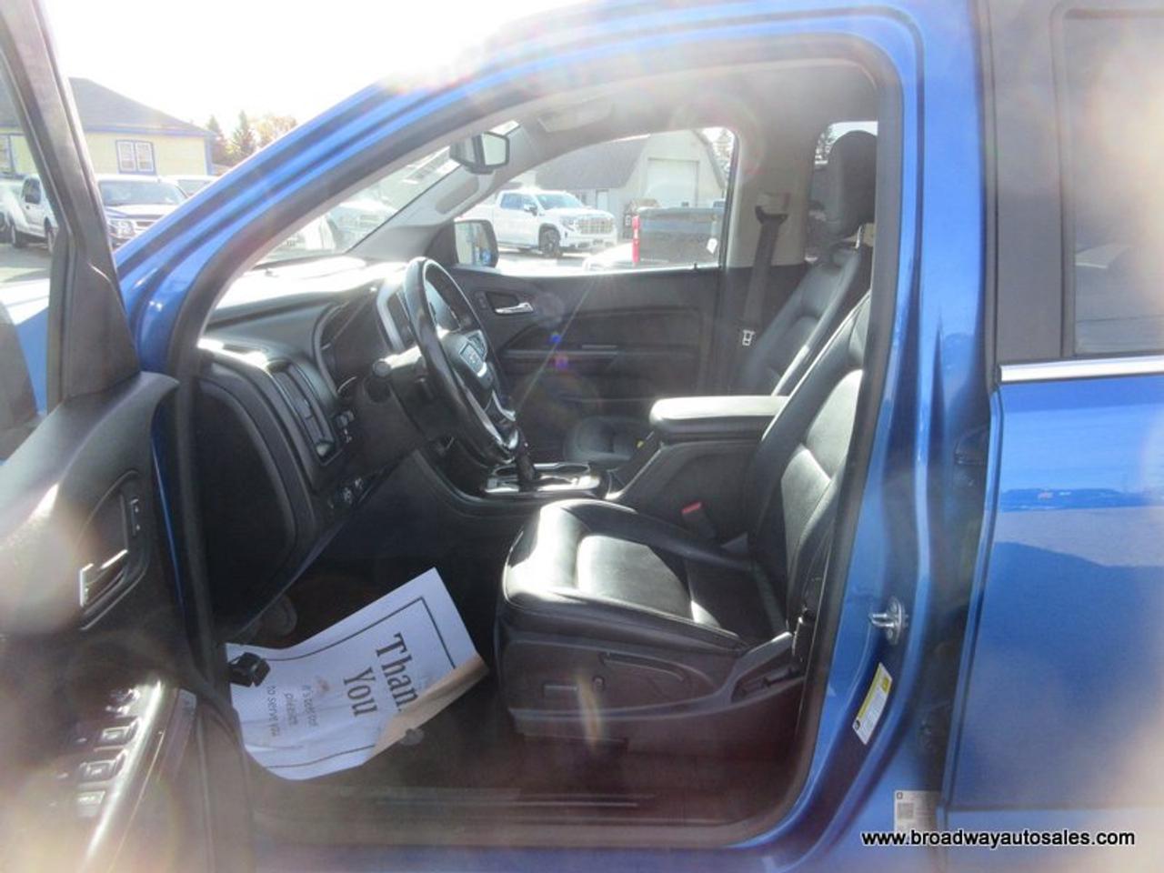 2018 GMC Canyon GREAT VALUE SLT-EDITION 5 PASSENGER 3.6L - V6.. 4X4.. CREW-CAB.. SHORTY.. LEATHER.. HEATED SEATS.. BACK-UP CAMERA.. BLUETOOTH SYSTEM.. Photo