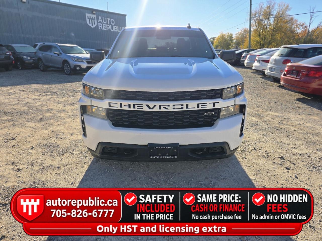 2020 Chevrolet Silverado 1500 Custom 4x4 Certified No Accidents Well Maintained Photo