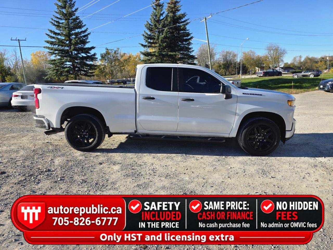 2020 Chevrolet Silverado 1500 Custom 4x4 Certified No Accidents Well Maintained Photo