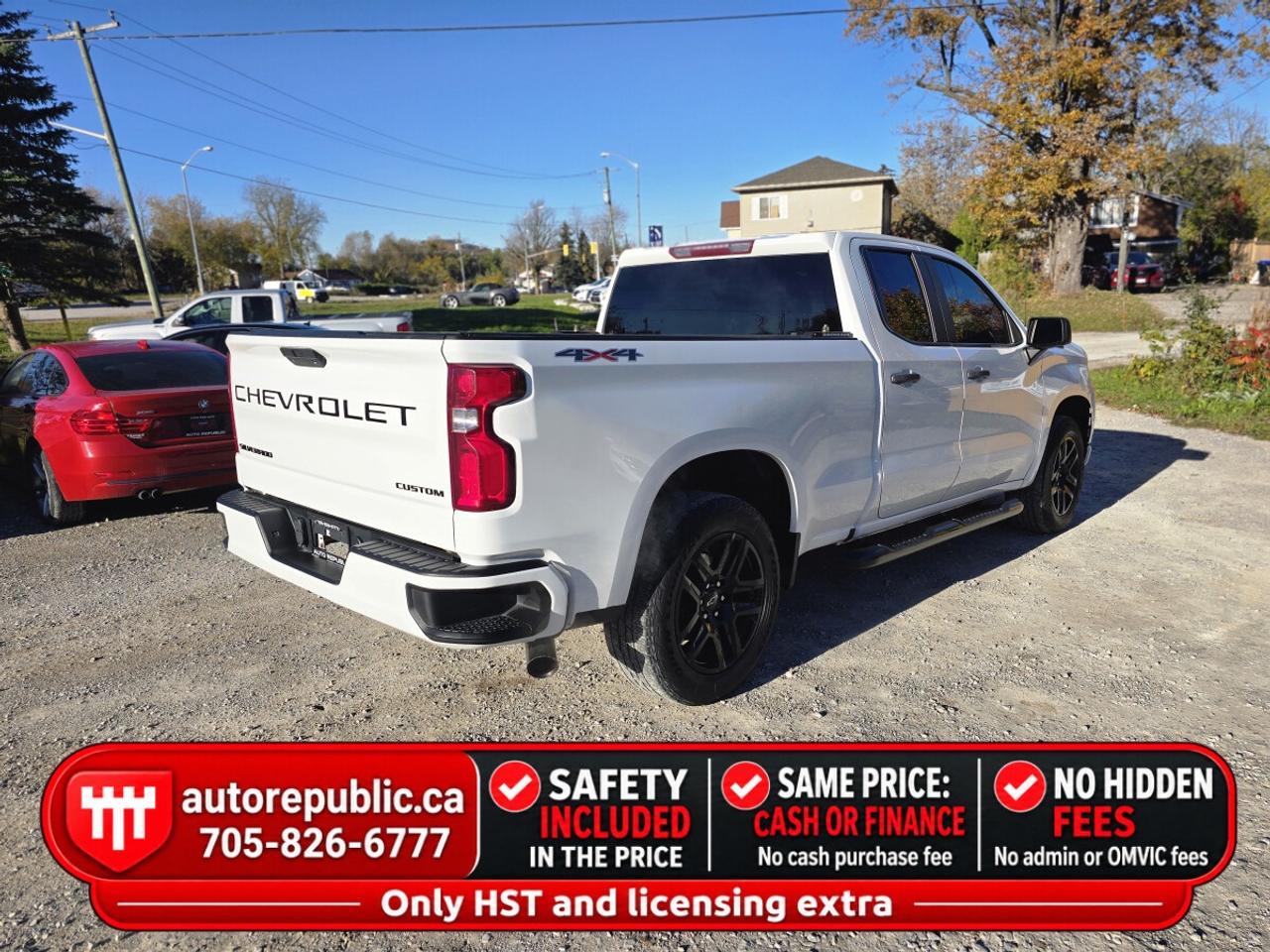 2020 Chevrolet Silverado 1500 Custom 4x4 Certified No Accidents Well Maintained Photo