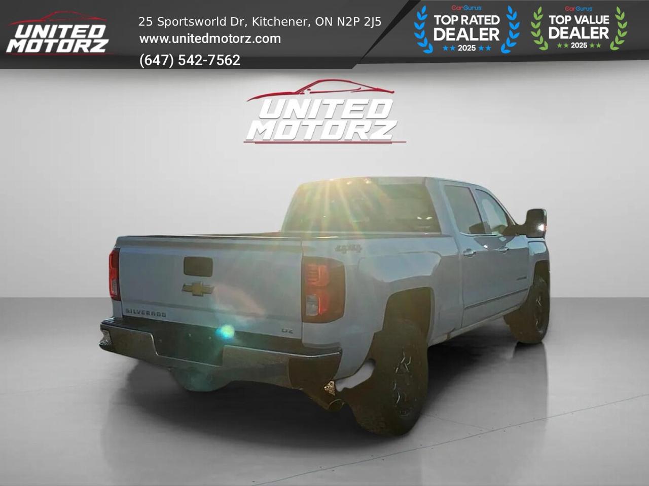 2018 Chevrolet Silverado 1500 LTZ CREWCAB 4WD 6.2L V8~SAFETY CERTIFIED~ Photo