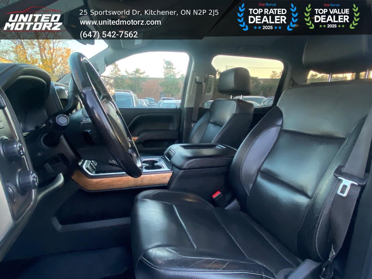 2018 Chevrolet Silverado 1500 LTZ CREWCAB 4WD 6.2L V8~SAFETY CERTIFIED~ Photo