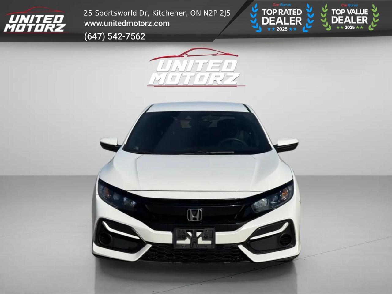 2020 Honda Civic Hatchback LX MANUAL 1.5L~SAFETY CERTIFIED~ Photo2