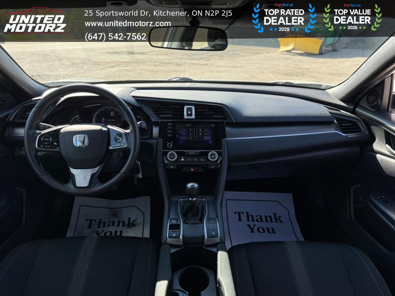 2020 Honda Civic Hatchback LX MANUAL 1.5L~SAFETY CERTIFIED~ Photo