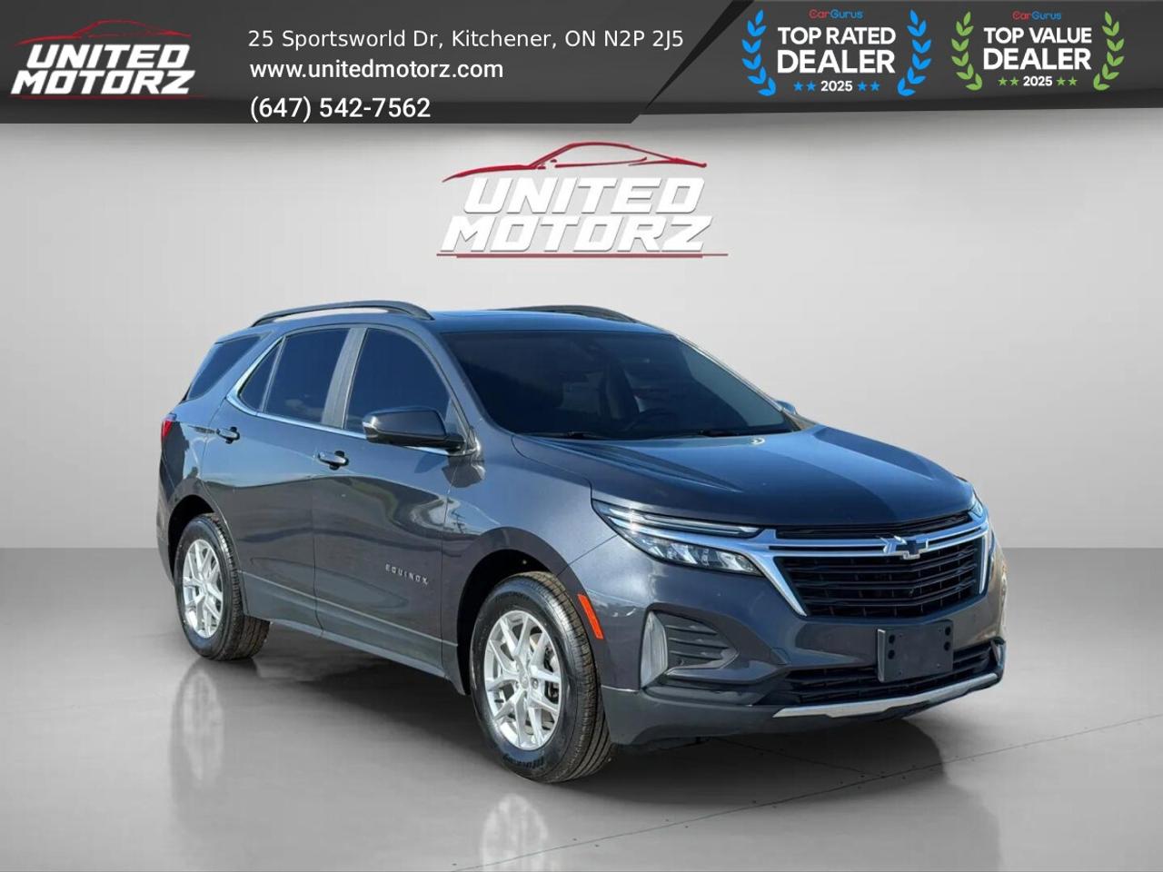 2022 Chevrolet Equinox LT w/1LT AWD 1.5L~SAFETY CERTIFIED~NO ACCIDENTS~ON Photo3
