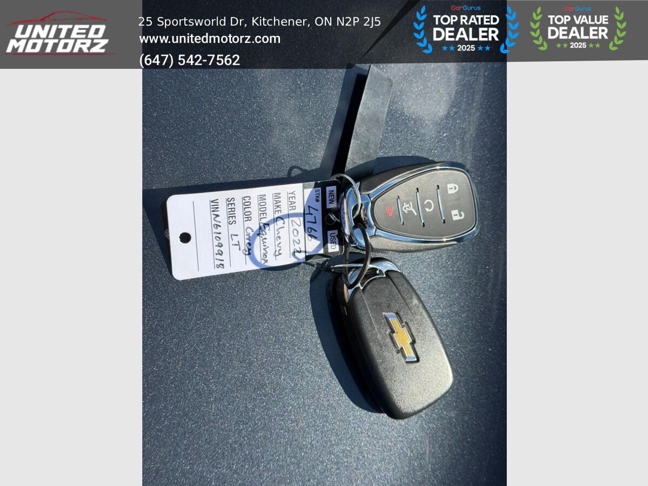 2022 Chevrolet Equinox LT w/1LT AWD 1.5L~SAFETY CERTIFIED~NO ACCIDENTS~ON Photo