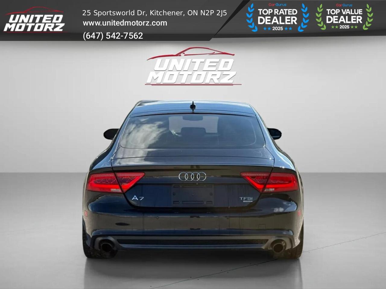 2014 Audi A7 HB quattro 3.0T Technik AWD 6cyl~SAFETY CERTI Photo
