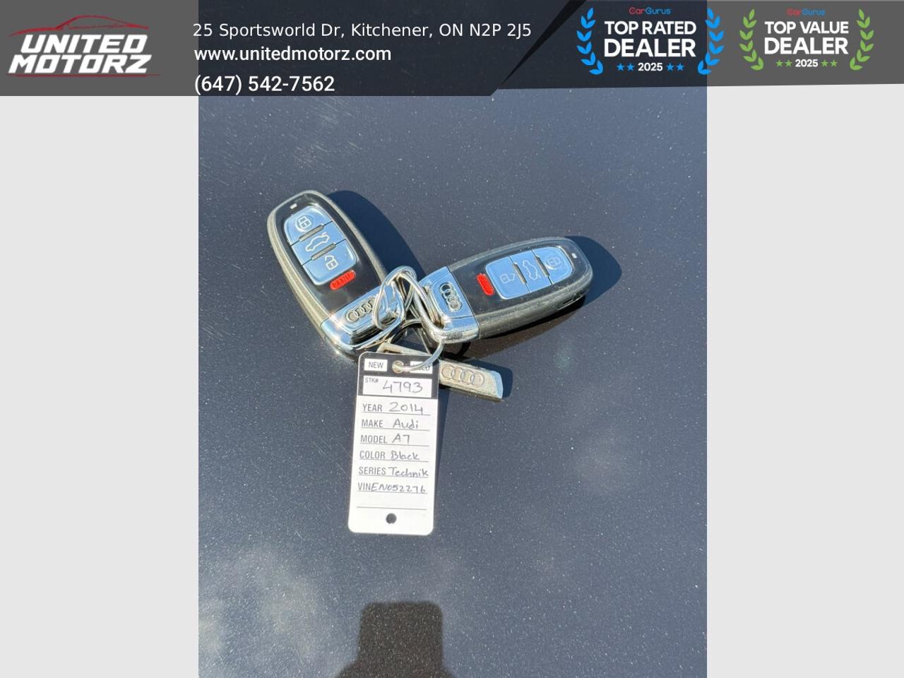 2014 Audi A7 HB quattro 3.0T Technik AWD 6cyl~SAFETY CERTI Photo