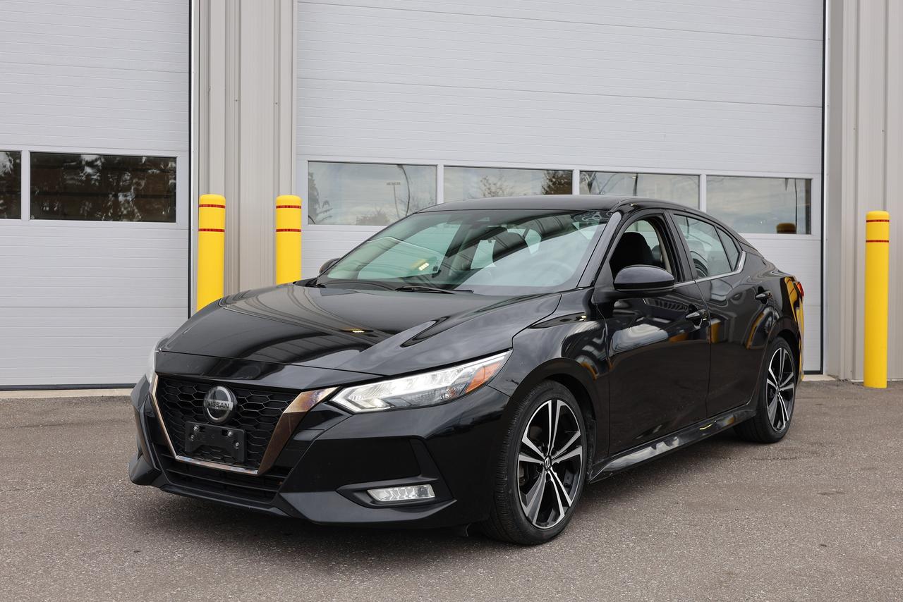 Black 2020 Nissan Sentra Sedan Front-Wheel Drive Continuously Variable Transmission