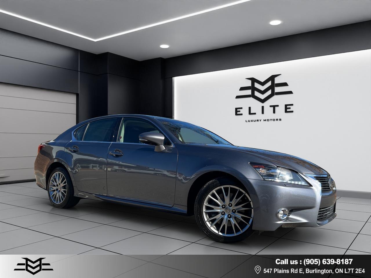 2014 Lexus GS GS 350 AWD - NAVI - LEATHER - SUNROOF - LOW KMS !!! Photo