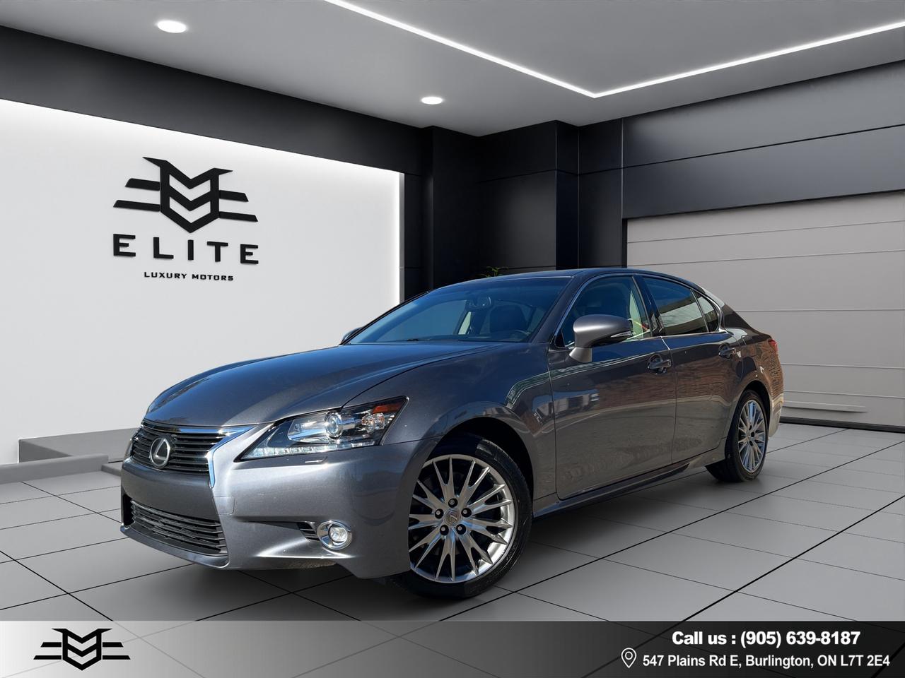 2014 Lexus GS GS 350 AWD - NAVI - LEATHER - SUNROOF - LOW KMS !!! Photo