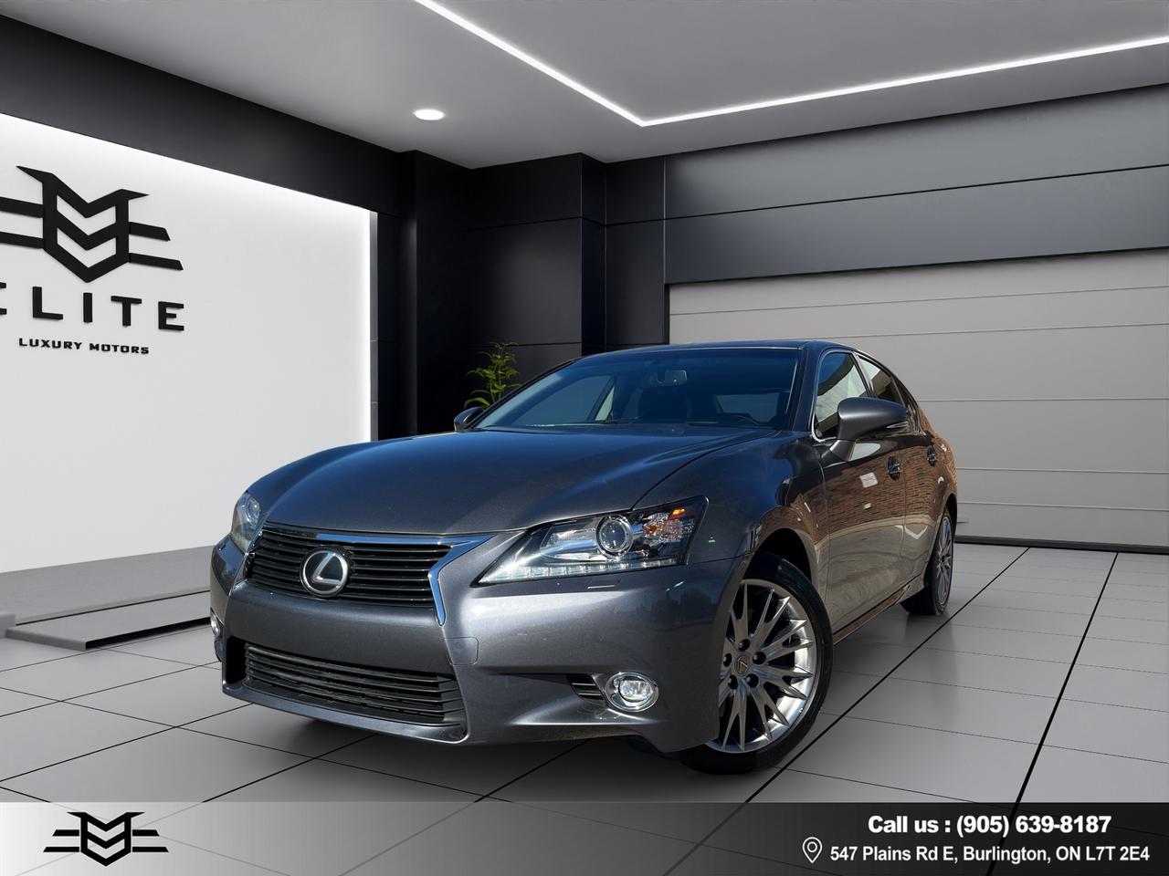 2014 Lexus GS GS 350 AWD - NAVI - LEATHER - SUNROOF - LOW KMS !!! Photo