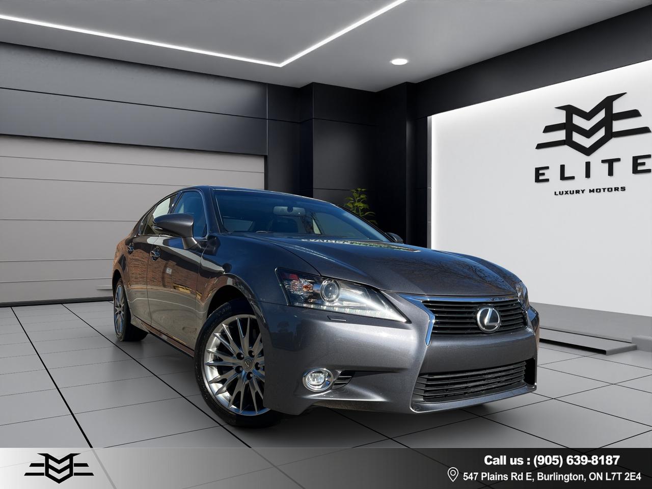 2014 Lexus GS GS 350 AWD - NAVI - LEATHER - SUNROOF - LOW KMS !!! Photo