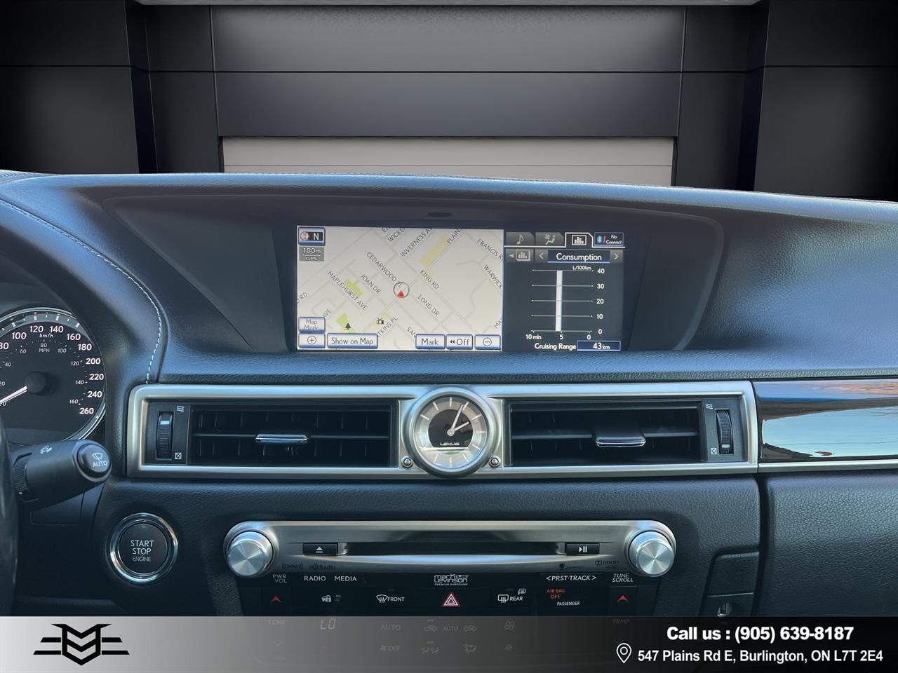 2014 Lexus GS GS 350 AWD - NAVI - LEATHER - SUNROOF - LOW KMS !!! Photo