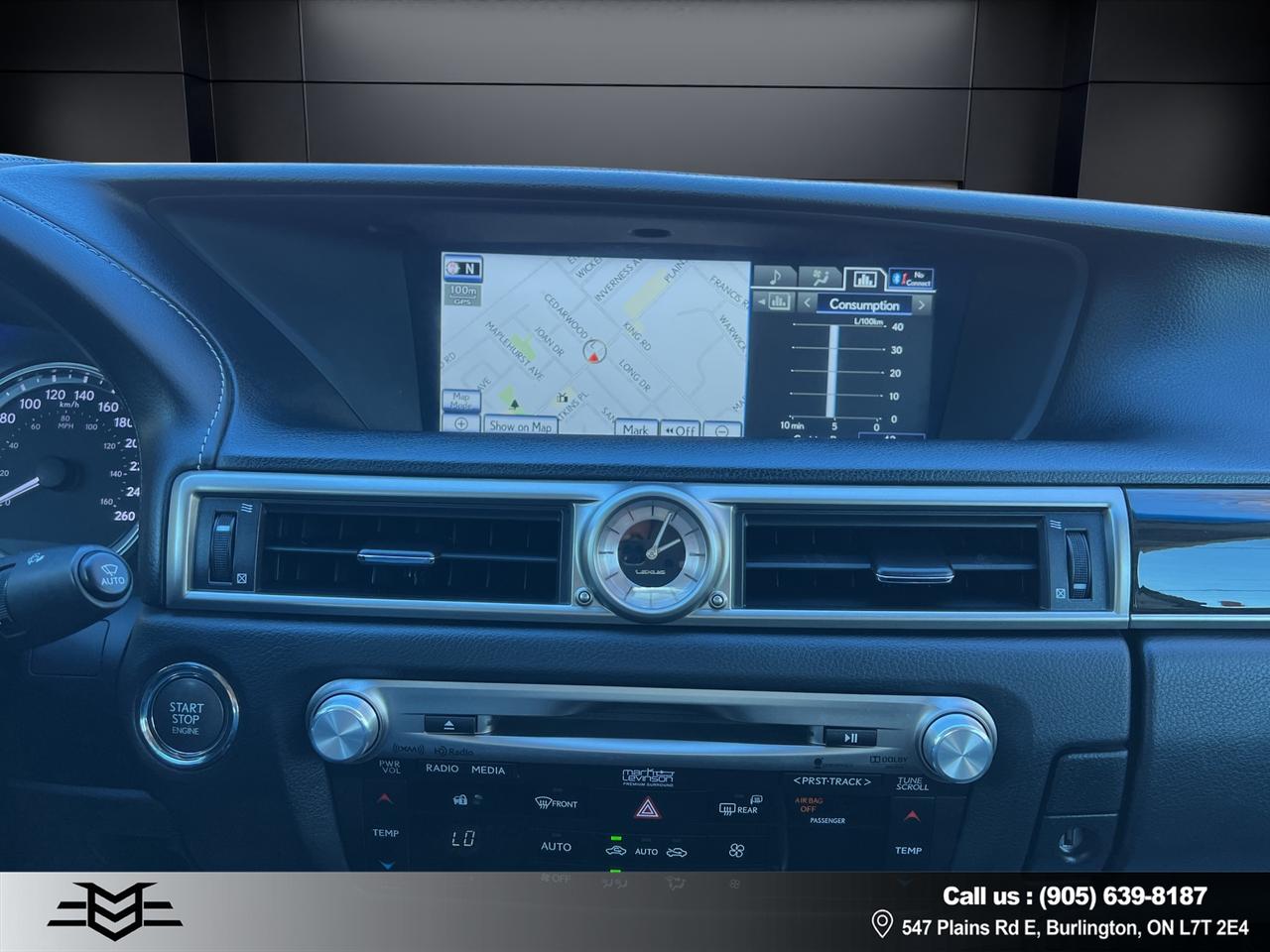 2014 Lexus GS GS 350 AWD - NAVI - LEATHER - SUNROOF - LOW KMS !!! Photo
