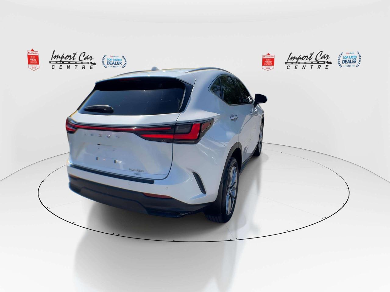 2022 Lexus NX 350 LEATHER, ROOF, HEATED & VENTED SEATS, HEATED STEERING WHEEL, BLIS, BK. CAM, ALLOYS Photo