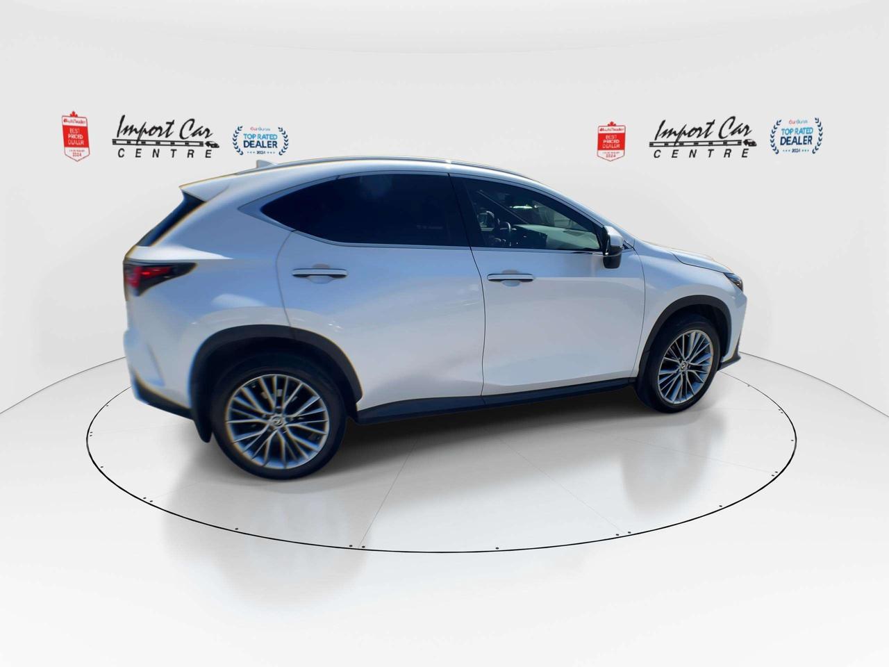 2022 Lexus NX 350 LEATHER, ROOF, HEATED & VENTED SEATS, HEATED STEERING WHEEL, BLIS, BK. CAM, ALLOYS Photo
