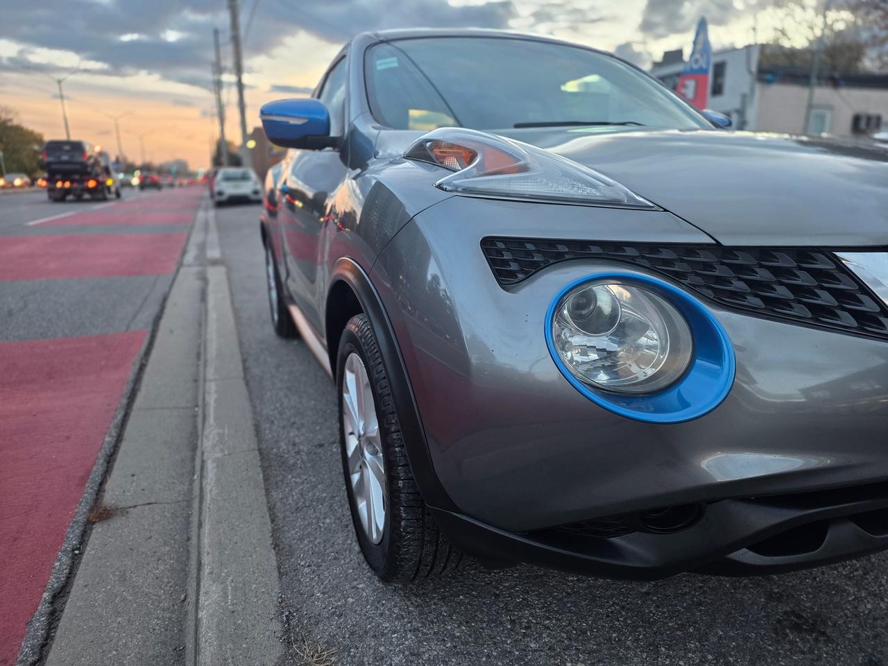 sliver 2015 Nissan Juke SUV / Crossover All-Wheel Drive Automatic