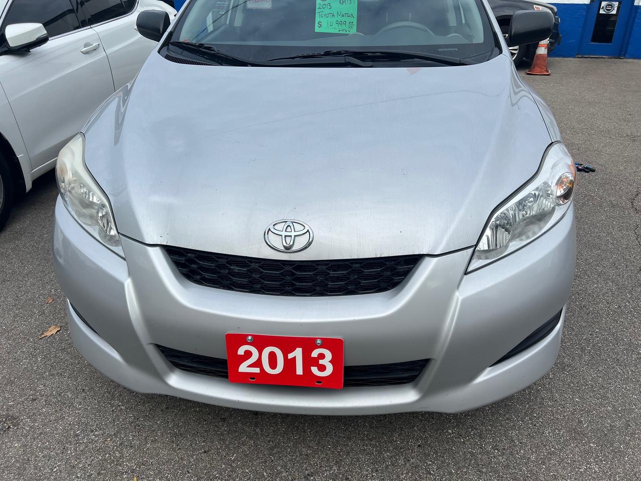 Silver 2013 Toyota Matrix Hatchback Automatic