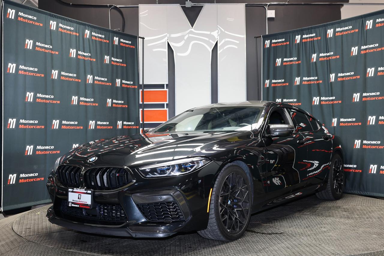 Black 2021 BMW M8 Coupe All-Wheel Drive Automatic