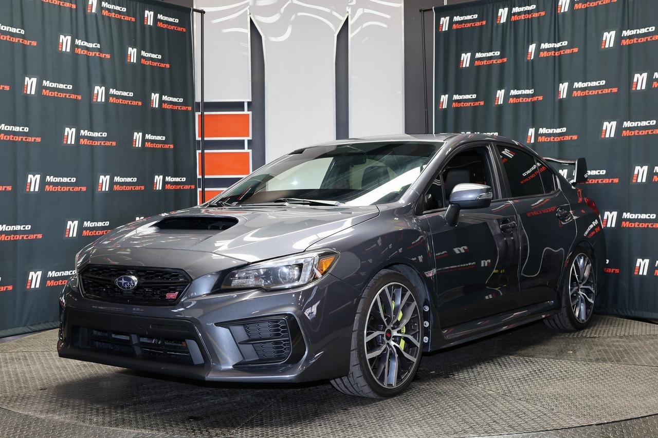 Gray 2021 Subaru WRX STI Sedan Manual