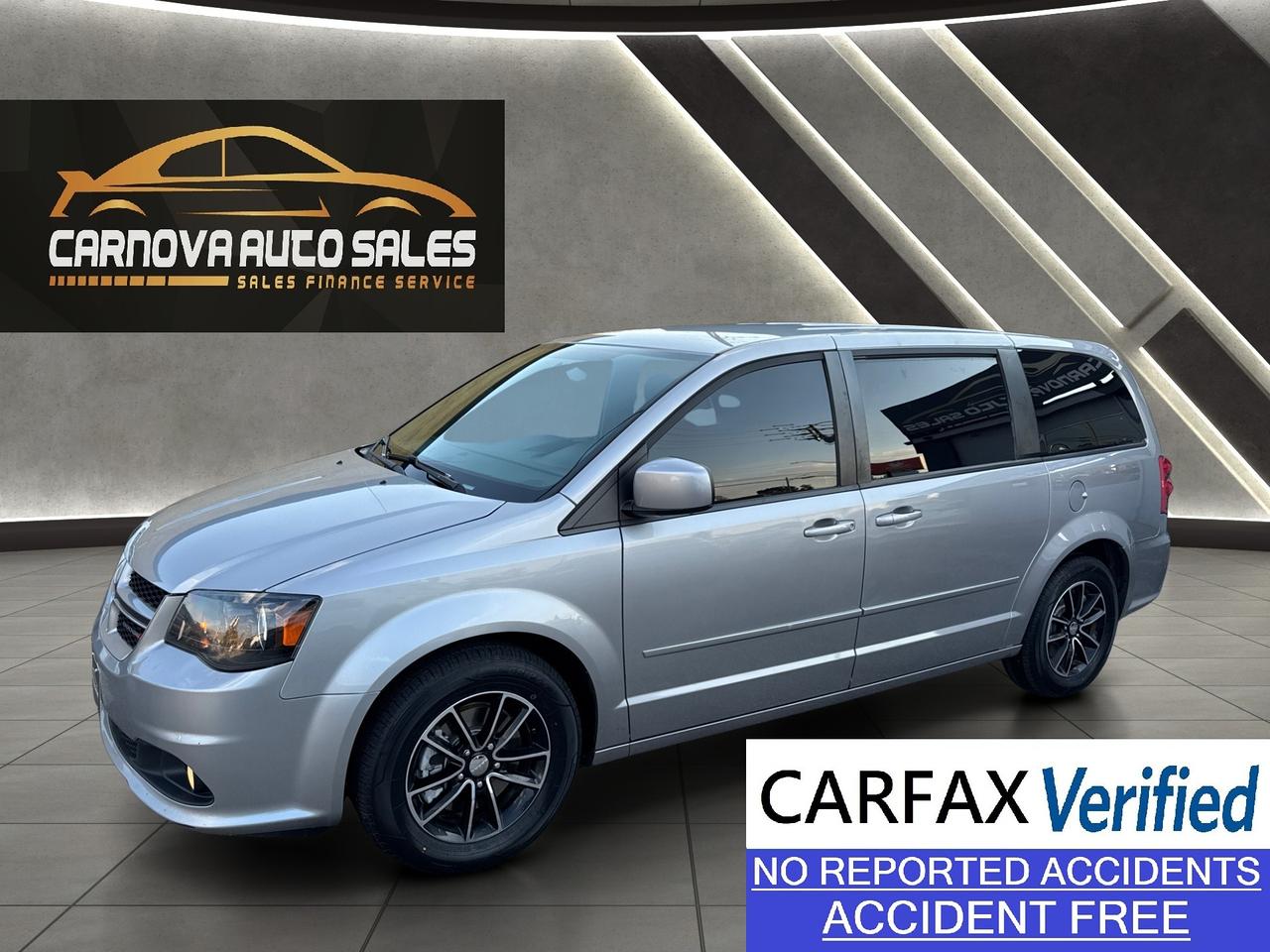 2017 Dodge Grand Caravan GT+StowNGo+DVD+Leather+CLEAN CARFAX Photo