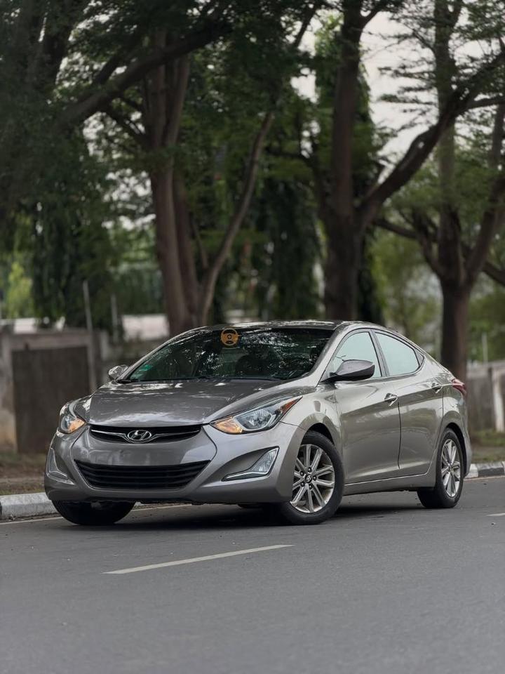Black 2014 Hyundai Elantra Sedan Automatic