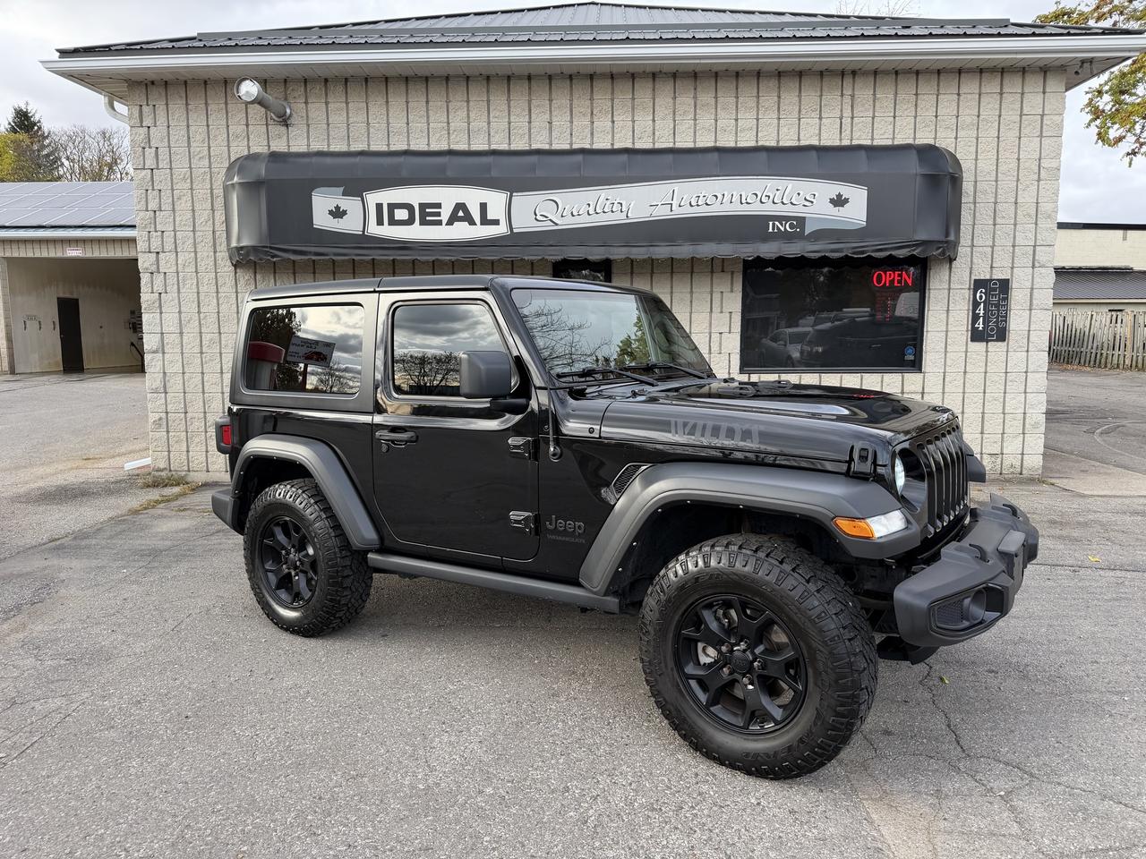 Black 2021 Jeep Wrangler SUV / Crossover Four-Wheel Drive Automatic