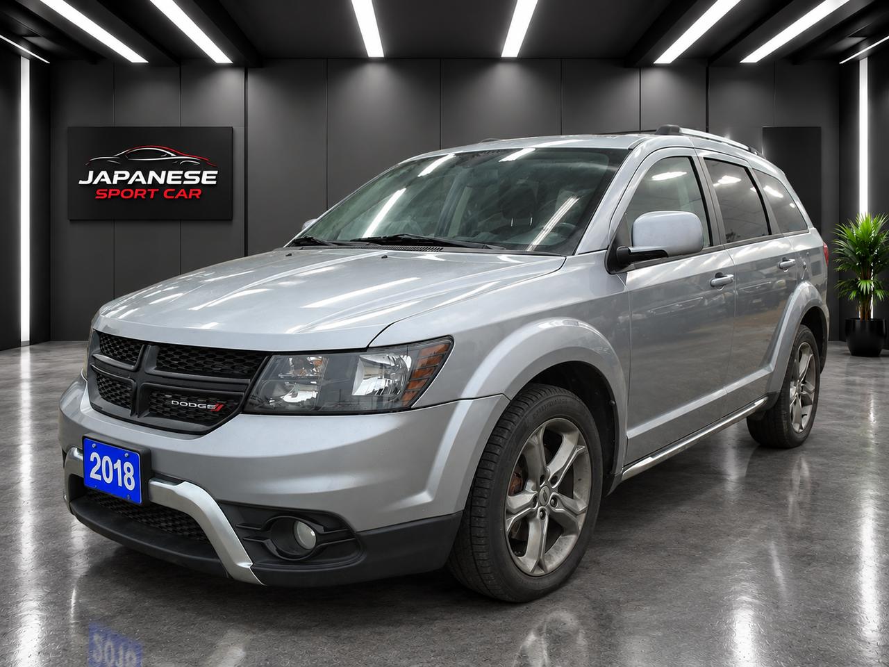 Gray 2018 Dodge Journey SUV / Crossover All-Wheel Drive Automatic