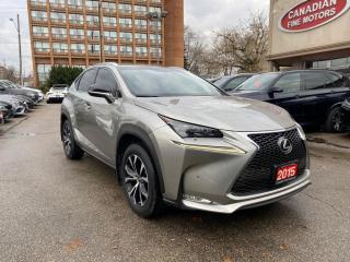 Used 2015 Lexus NX 200t F SPORTS PKG | RED INT | NAVI | CAM | ROOF | AWD | for sale in Scarborough, ON
