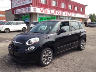 2014 Fiat 500L Sport ***FWD***1.4L 4 CYLINDER ENGINE***6-SPEED MANUAL***SPACIOUS SEATING for 5 with PLENTY of HEAD and LEG ROOM***CRUISE CONTROL***POWER MOON ROOF***MP3 CD PLAYER***BEATS BY DRE SPEAKERS***UCONNECT***BLUETOOTH***DUAL-ZONE AUTOMATIC TEMPERATURE CONTROL***SiriusXM SATELLITE RADIO***17 WHEELS***HEATED FRONT SEATS    The car youve always wanted! Introducing the 2014 FIAT 500L! It delivers style and power in a single package! Our knowledgeable sales staff is available to answer any questions that you might have. Theyll work with you to find the right vehicle at a price you can afford. We are here to help you.