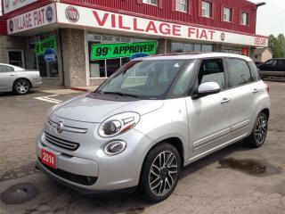 Used 2014 Fiat 500 L Lounge ***LEATHER-FACED SEATING***REAR PARK ASSIST for sale in Ajax, ON