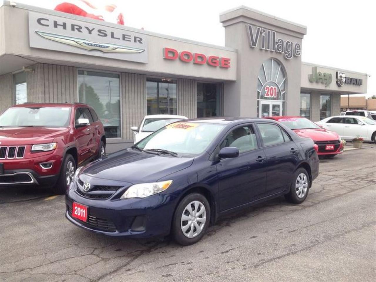 Used 2011 Toyota Corolla AIR,AUTO,P/LOCKS,KEYLESS for sale in Ajax, ON