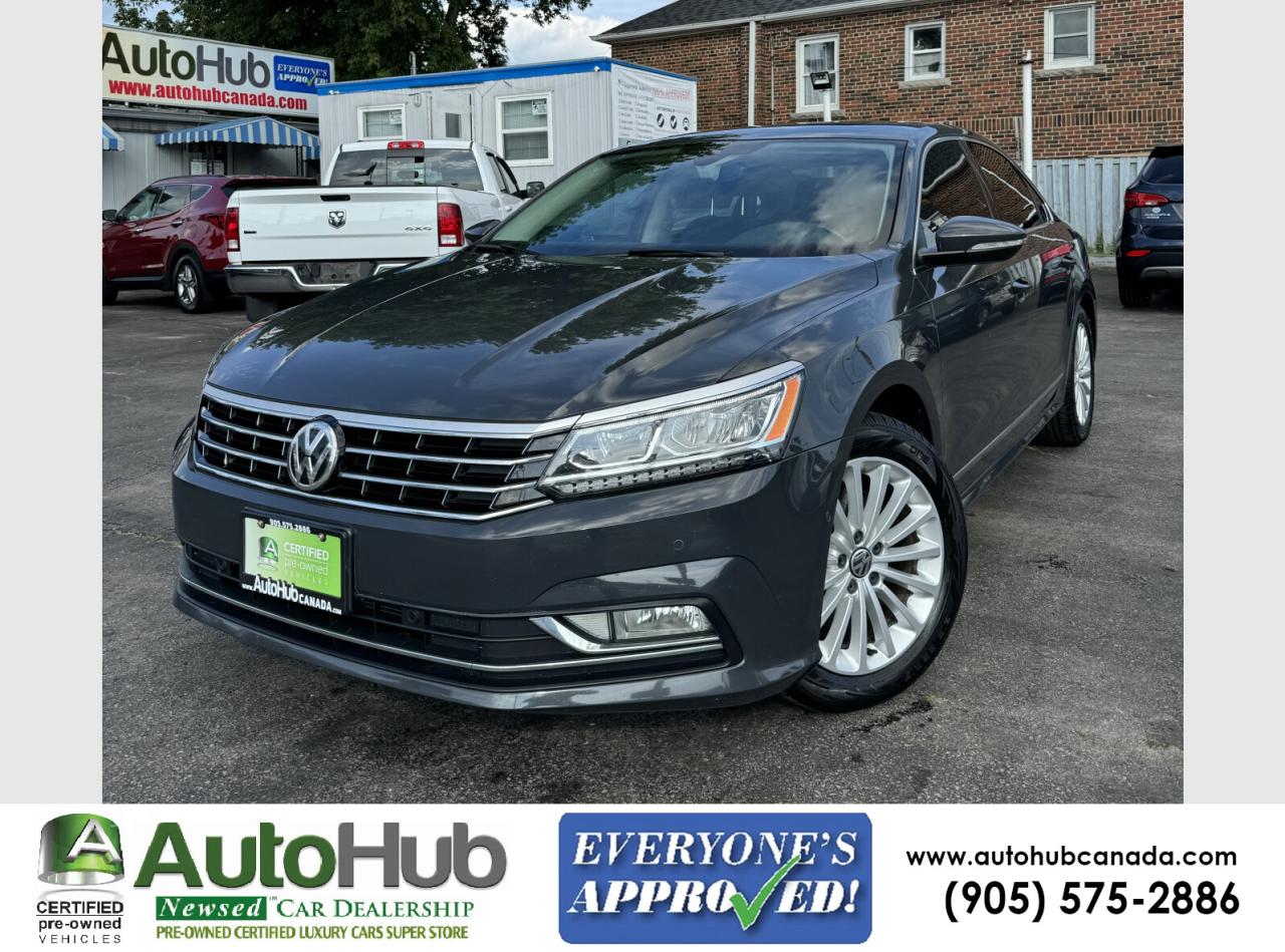 Used 2017 Volkswagen Passat COMFORTLINE-NAV-LEATHER-SUNROOF-HEATED SEATS for sale in Hamilton, ON