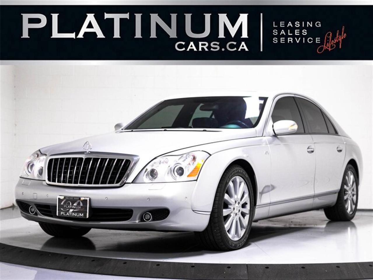 Used 2006 Maybach 57 S S, 6.0L V12, 600HP, NAV, CHAMPAGNE FRIDGE for sale in Toronto, ON