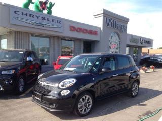 2014 Fiat 500L Sport ***FWD***1.4L 4 CYLINDER ENGINE***6-SPEED MANUAL***SPACIOUS SEATING for 5 with PLENTY of HEAD and LEG ROOM***CRUISE CONTROL***POWER MOON ROOF***MP3 CD PLAYER***BEATS BY DRE SPEAKERS***UCONNECT***BLUETOOTH***DUAL-ZONE AUTOMATIC TEMPERATURE CONTROL***SiriusXM SATELLITE RADIO***17 WHEELS***HEATED FRONT SEATS    Load your family into the 2014 FIAT 500L! Both practical and stylish! Under the hood youll find a 4 cylinder engine with more than 150 horsepower, providing a smooth and predictable driving experience. Well tuned suspension and stability control deliver a spirited, yet composed, ride and drive We pride ourselves in the quality that we offer on all of our vehicles. Stop by our dealership or give us a call for more information.