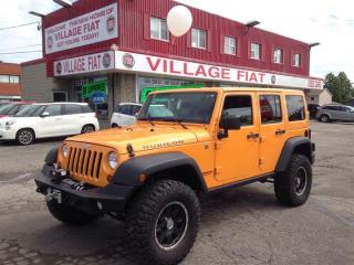 Used 2012 Jeep Wrangler Unlimited Rubicon Unlimited ***ORANGE***LEATHER INT.*** for sale in Ajax, ON